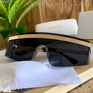 Versace First Copy Sunglasses - Black - WP005-3